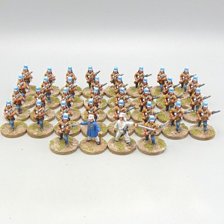 Grade B - Wargames Foundry - Indian Mutiny - British Infantry