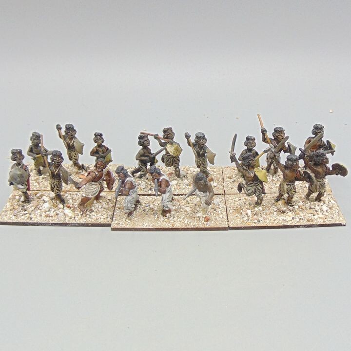 Grade E - Mixed Manufacturers - Sudan Campaign - Beja Warriors Grade E - Mixed Manufacturers - Sudan Campaign - Beja Warriors