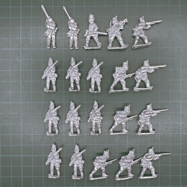 Wargames Foundry, FPW: Prussian Jagers Wargames Foundry, FPW: Prussian Jagers