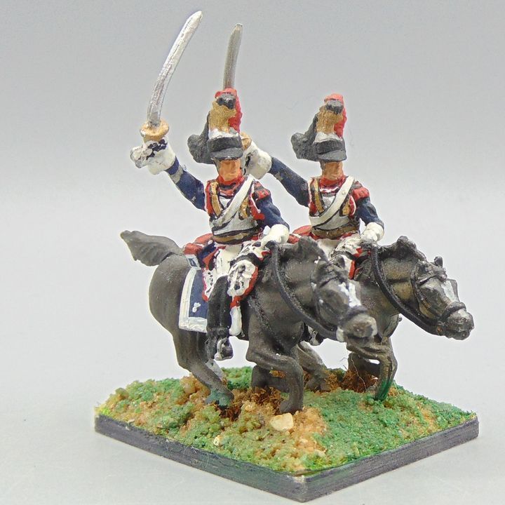 Grade E - Unidentified Manufacturer - Napoleonic - French Cuirassiers Grade E - Unidentified Manufacturer - Napoleonic - French Cuirassiers