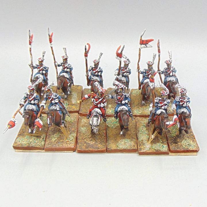 Grade D - Warlord Games(?) - Napoleonic - French 'Polish' Guard Lancers Unit Grade D - Warlord Games(?) - Napoleonic - French 'Polish' Guard Lancers Unit