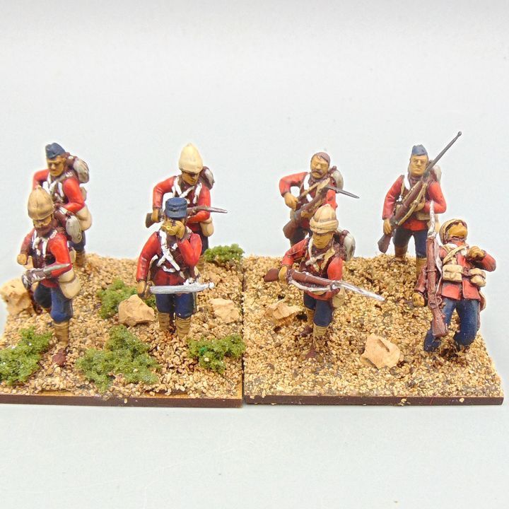 Grade E - Warlord Games - Zulu War - British Infantry Grade E - Warlord Games - Zulu War - British Infantry