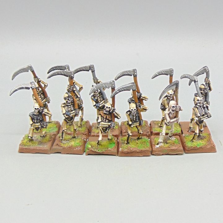Grade C - Black Tree Design - Skeleton Warriors with Scythes Grade C - Black Tree Design - Skeleton Warriors with Scythes