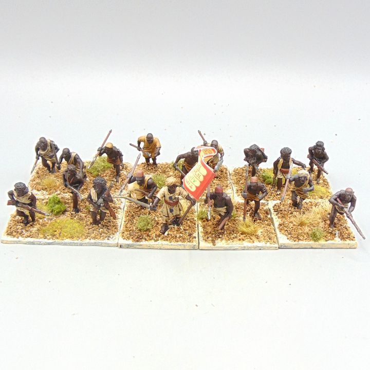 Grade E - Perry Miniatures - Sudan Campaign - Dervish Warriors Grade E - Perry Miniatures - Sudan Campaign - Dervish Warriors