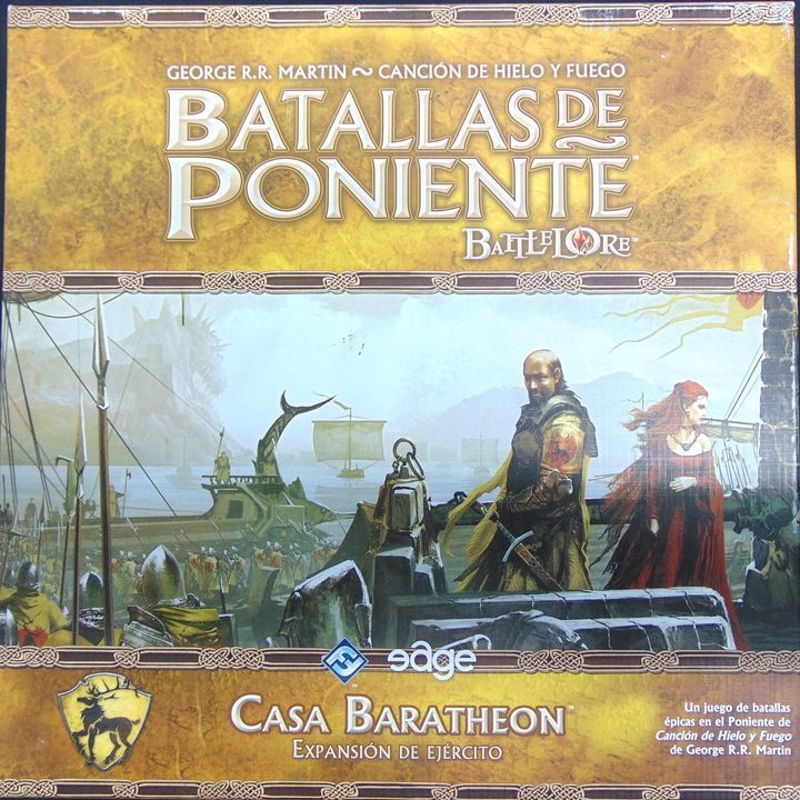Battles of Westeros, A Battlelore Game - House of Baratheon Expansion (Spanish Version) Battles of Westeros, A Battlelore Game - House of Baratheon Expansion (Spanish Version)