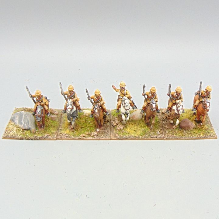 Grade C - Wargames Foundry - Boer War - Mounted British Infantry Grade C - Wargames Foundry - Boer War - Mounted British Infantry