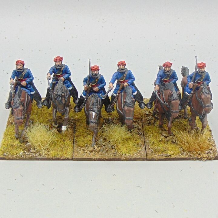 Grade C - Empress Miniatures - Indian Mutiny - Loyal Bengal or Oudh Cavalry Grade C - Empress Miniatures - Indian Mutiny - Loyal Bengal or Oudh Cavalry