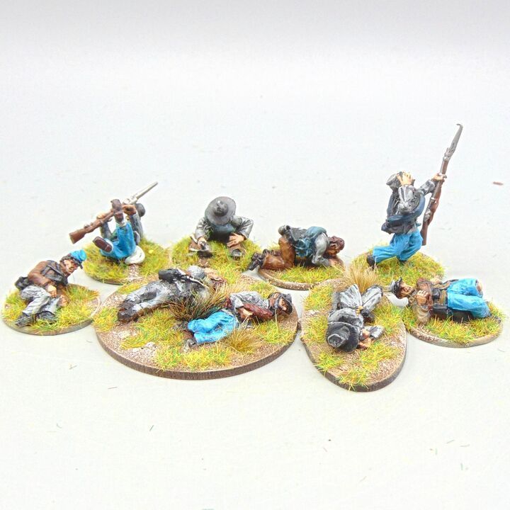 Grade D - Mixed Manufacturers - ACW: Confederate Infantry Casualties Grade D - Mixed Manufacturers - ACW: Confederate Infantry Casualties