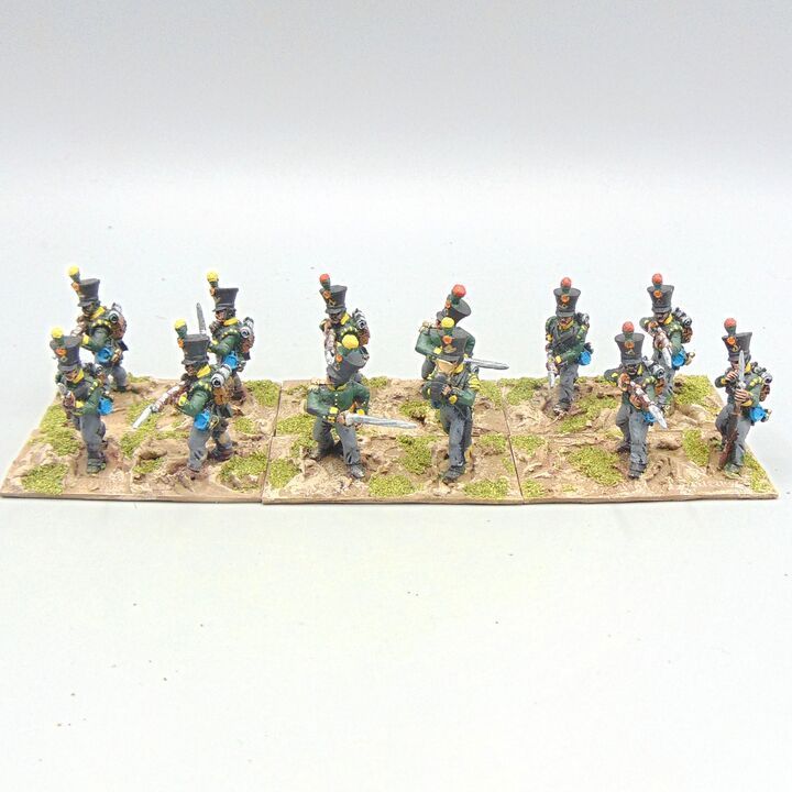 Grade D - Front Rank Miniatures - Napoleonic - Dutch Jaegers Unit Grade D - Front Rank Miniatures - Napoleonic - Dutch Jaegers Unit