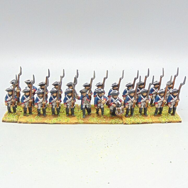 Grade E - Eagle Figures - SYW - Prussian Infantry Unit Grade E - Eagle Figures - SYW - Prussian Infantry Unit