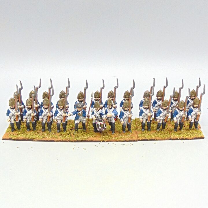 Grade E - Eagle Figures - SYW - Prussian Fusilier Infantry Unit Grade E - Eagle Figures - SYW - Prussian Fusilier Infantry Unit