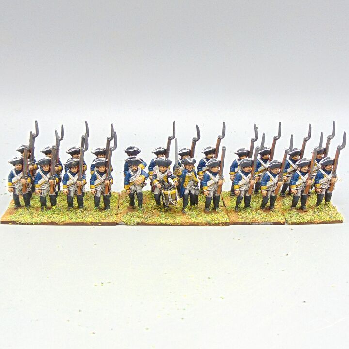 Grade E - Eagle Figures - SYW - Prussian Infantry Unit Grade E - Eagle Figures - SYW - Prussian Infantry Unit