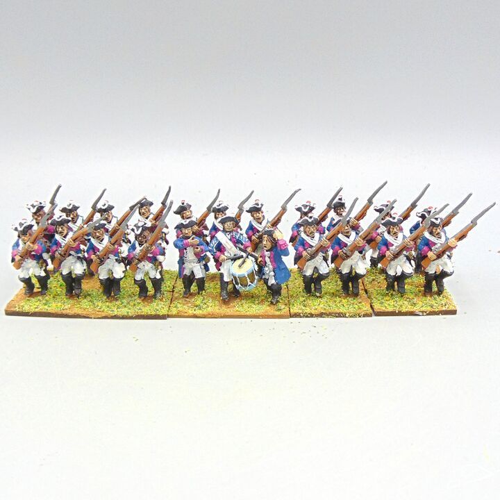 Grade E - Wargames Foundry - SYW - Prussian Infantry Unit Grade E - Wargames Foundry - SYW - Prussian Infantry Unit