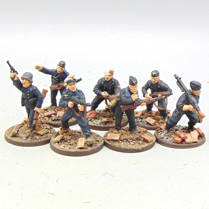 Grade B - Various Manufacturers - WW2, Battle for Berlin - German Naval Troops