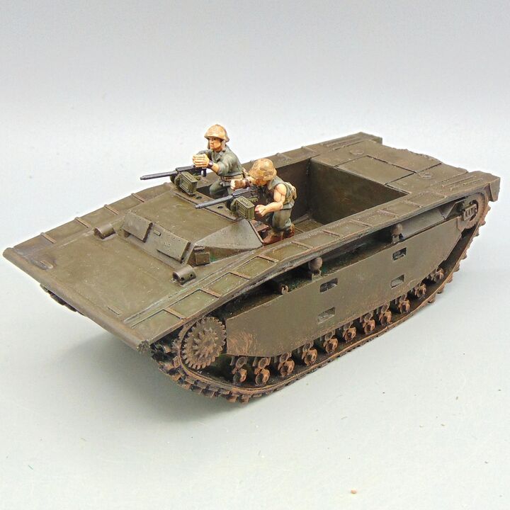 Grade B - Unidentified Manufacturer - WW2, Pacific Theatre - US Marine Corps LVT-4 Buffalo Amtrac