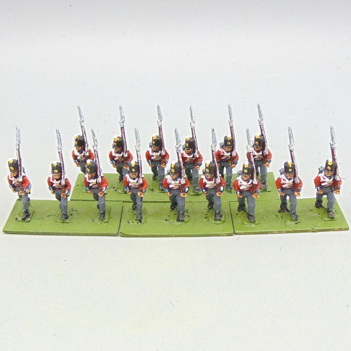 Grade D - Newline Designs - Napoleonic - British Line Infantry Unit in Stovepipe Shakos Grade D - Newline Designs - Napoleonic - British Line Infantry Unit in Stovepipe Shakos