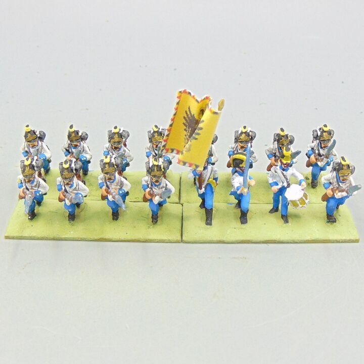 Grade D - Minifigs - Napoleonic - Austrian 'Hungarian' Fusilier Unit