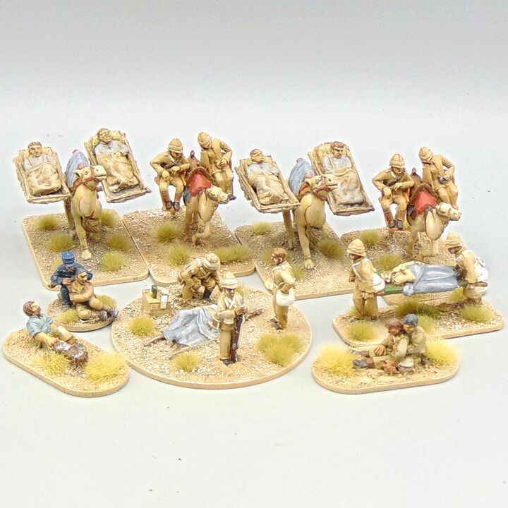 Grade D - Various Manufacturers - Mahdist War - British Casualties & Medics