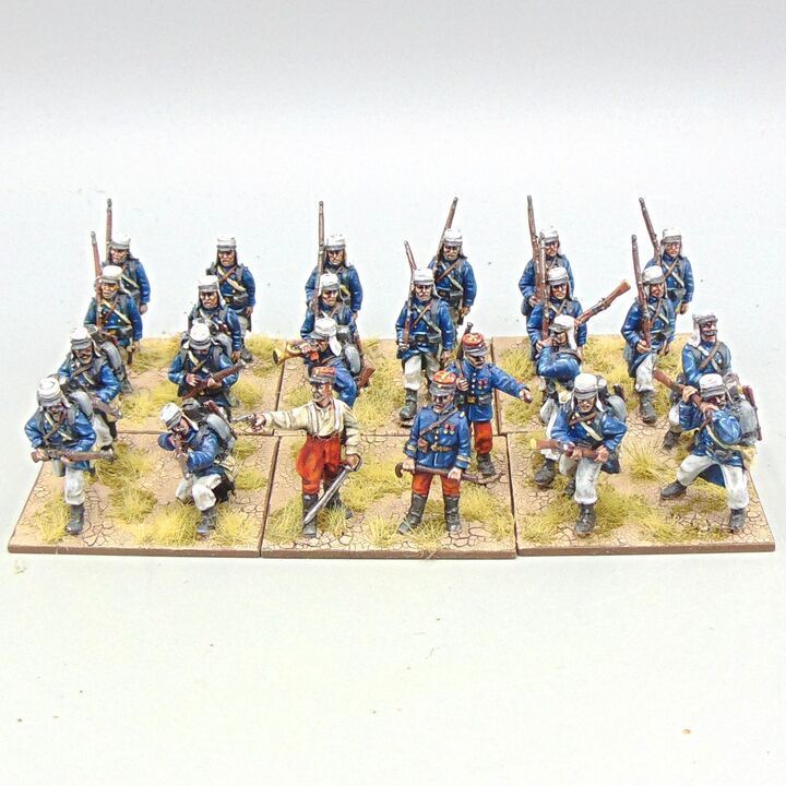 Grade C - Unfeasibly Miniatures - Colonial North Africa - French Foreign Legion Unit - Out of Production Grade C - Unfeasibly Miniatures - Colonial North Africa - French Foreign Legion Unit - Out of Production