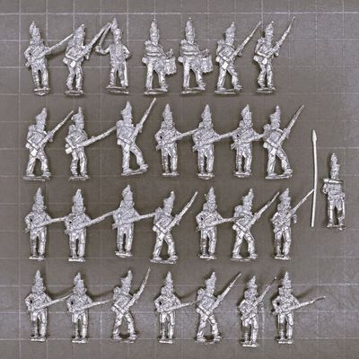 Newline Designs, Napoleonic - Brunswick Lieb Battalion Unit Newline Designs, Napoleonic - Brunswick Lieb Battalion Unit