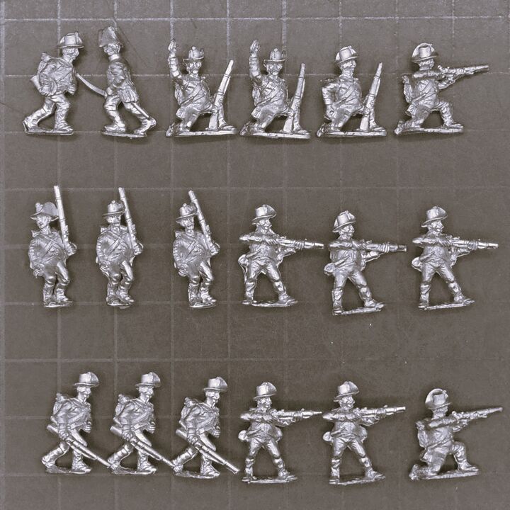 Essex Miniatures, Napoleonic - Austrian Jagers Unit