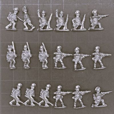 Essex Miniatures, Napoleonic - Austrian Jagers Unit Essex Miniatures, Napoleonic - Austrian Jagers Unit