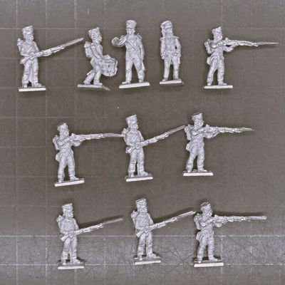 AB Figures/Battle Honors, Napoleonic: Wurttemburg Light Infantry AB Figures/Battle Honors, Napoleonic: Wurttemburg Light Infantry