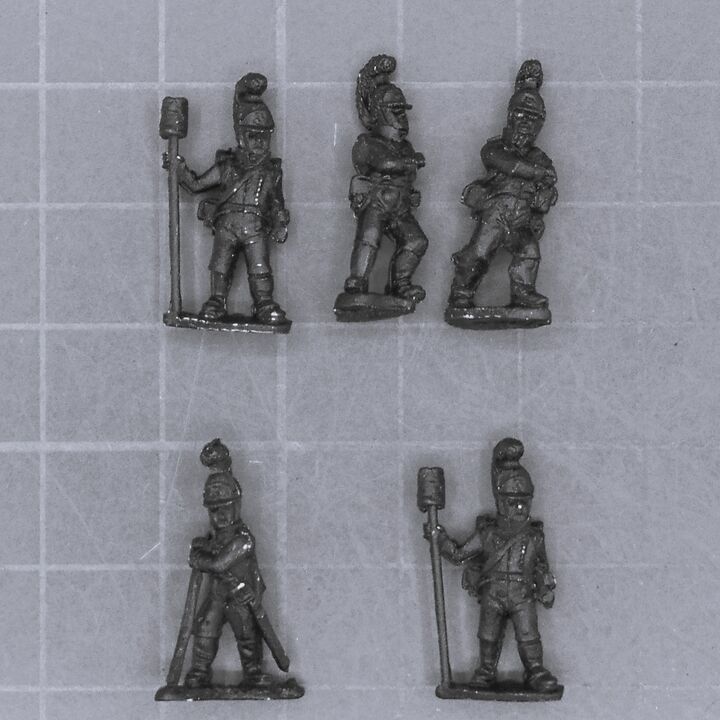 Old Glory 15's, Napoleonic: Wurttemburg Artillery Crew Old Glory 15's, Napoleonic: Wurttemburg Artillery Crew