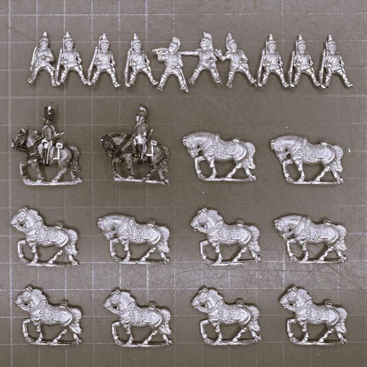 Essex Miniatures, Napoleonic: French Dragoons Unit