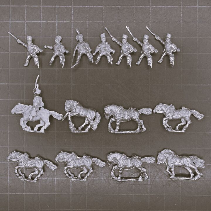Essex Miniatures, Napoleonic: French Hussars Unit