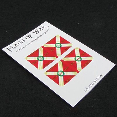 28mm, Flags of War, ECW: Covenantor Flags of Lord Carnegie's Regiment of Foot 2