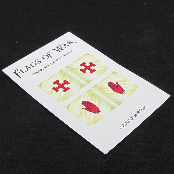 28mm, Flags of War, ECW: Irish Confederate Infantry Flags 2