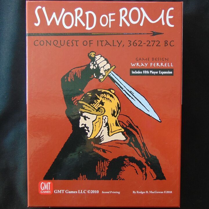 GMT Games - Sword of Rome - Conquest of Italy 362 - 272 BC