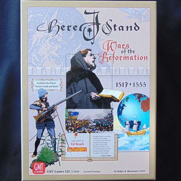 GMT Games - Here I Stand - Wars of the Reformation 1517-1555 GMT Games - Here I Stand - Wars of the Reformation 1517-1555
