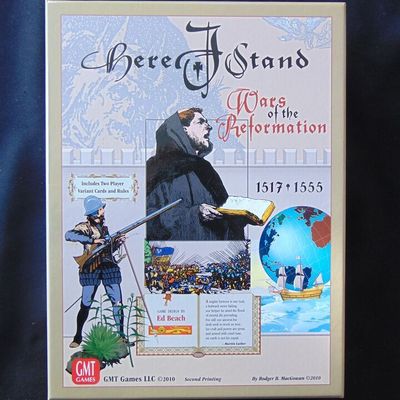 GMT Games - Here I Stand - Wars of the Reformation 1517-1555 GMT Games - Here I Stand - Wars of the Reformation 1517-1555