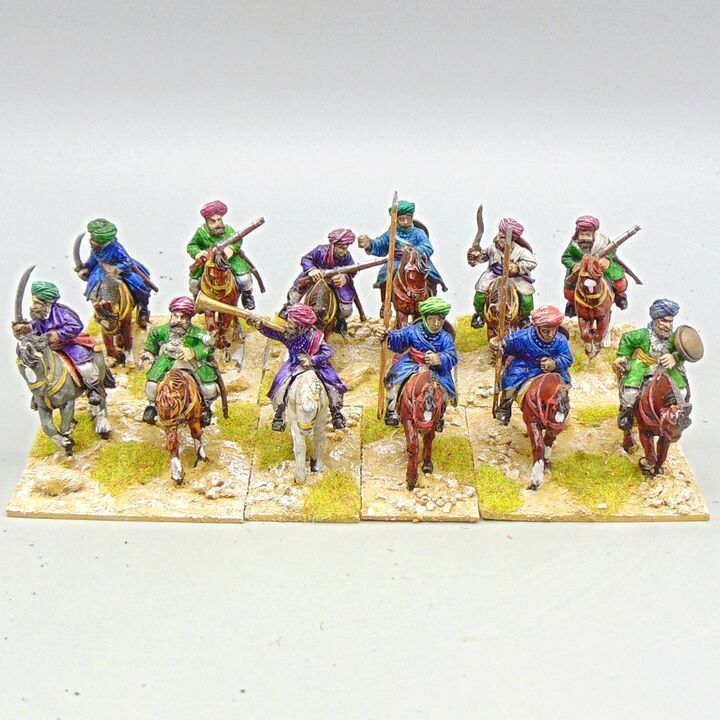 Grade E - Wargames Foundry - Sikh Wars - Sikh Cavalry Unit Grade E - Wargames Foundry - Sikh Wars - Sikh Cavalry Unit