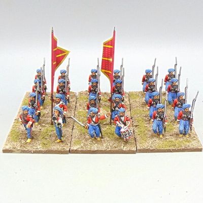 Grade C - Wargames Foundry - Sikh Wars -Sikh Regular Infantry Unit