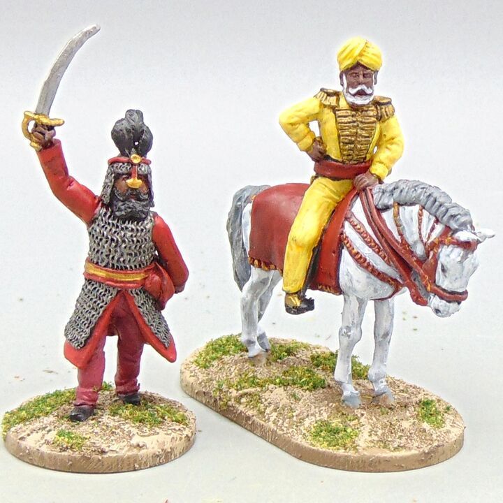 Grade C - Studio Miniatures - Sikh Wars - Sikh Commanders Grade C - Studio Miniatures - Sikh Wars - Sikh Commanders