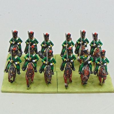 Grade D - Essex Miniatures - Napoleonic - French Chasseurs a Cheval Unit