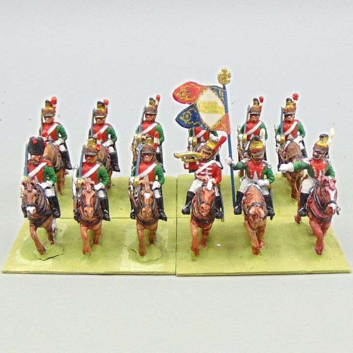 Grade D - Essex Miniatures - Napoleonic - French Dragoons Unit Grade D - Essex Miniatures - Napoleonic - French Dragoons Unit