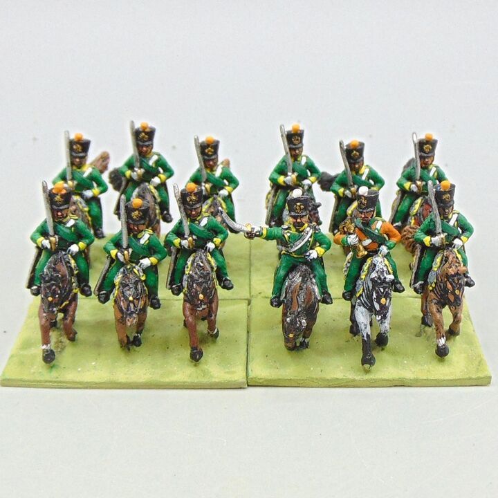 Grade D - Essex Miniatures - Napoleonic - French Chasseurs a Cheval Unit Grade D - Essex Miniatures - Napoleonic - French Chasseurs a Cheval Unit