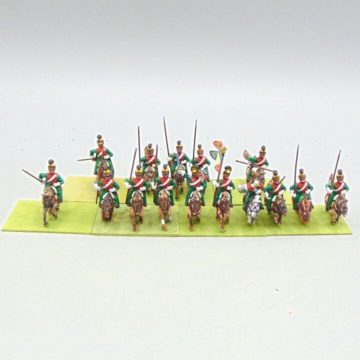 Grade D - Essex Miniatures - Napoleonic - French Line Lancers Unit Grade D - Essex Miniatures - Napoleonic - French Line Lancers Unit