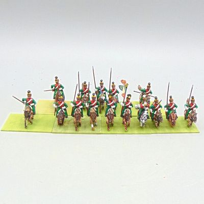 Grade D - Essex Miniatures - Napoleonic - French Line Lancers Unit