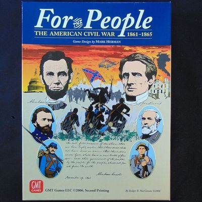 GMT Games - For the People, The American Civil War 1861 - 1865