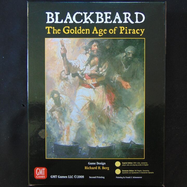 GMT Games - Blackbeard. The Golden Age of Piracy GMT Games - Blackbeard. The Golden Age of Piracy