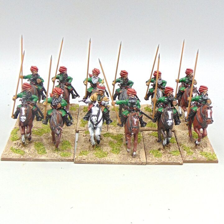 Grade C - Studio Miniatures - Sikh Wars - Colonial Indian Lancer Cavalry Unit Grade C - Studio Miniatures - Sikh Wars - Colonial Indian Lancer Cavalry Unit