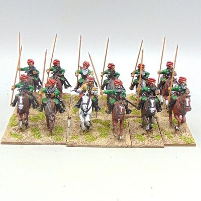 Grade C - Studio Miniatures - Sikh Wars - Colonial Indian Lancer Cavalry Unit Grade C - Studio Miniatures - Sikh Wars - Colonial Indian Lancer Cavalry Unit