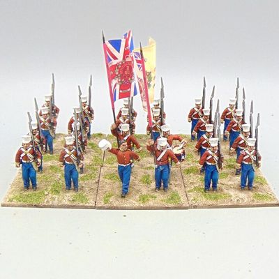 Grade C - Studio Miniatures - Sikh Wars - British Infantry Unit