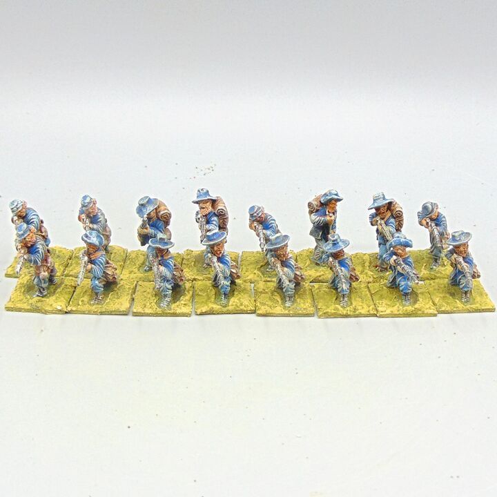 Grade E - Dixon Miniatures - ACW - Union Infantry, Firing Line