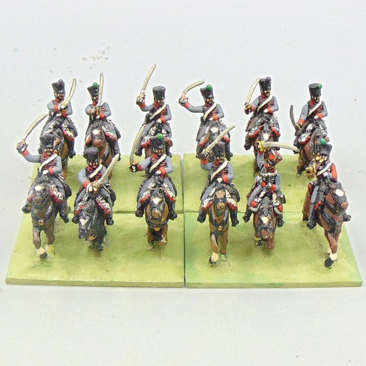 Grade D - Unidentified Manufacturer - Napoleonic - French Hussars Unit Grade D - Unidentified Manufacturer - Napoleonic - French Hussars Unit